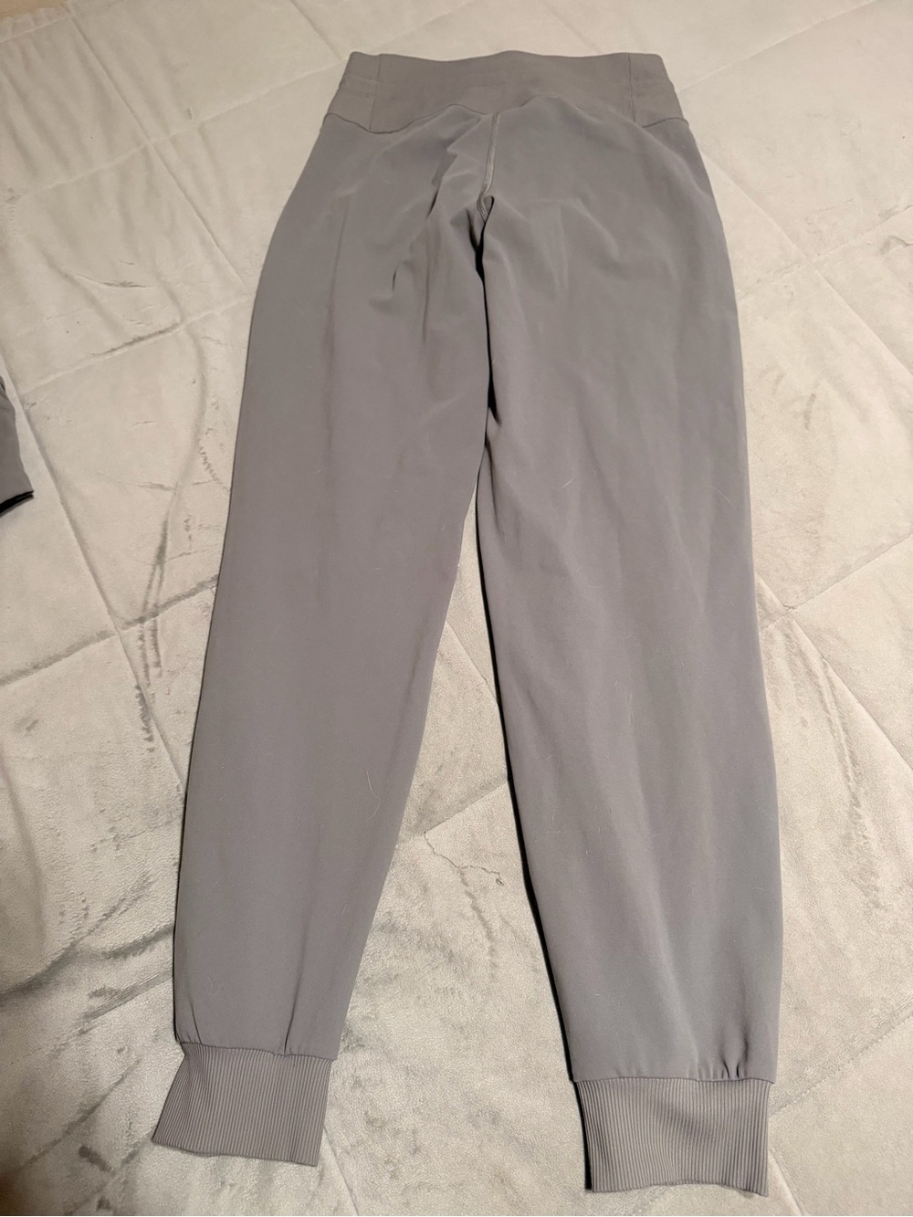 Vuori High-Waist Drawstring Track Joggers - Gray - Picture 2 of 3
